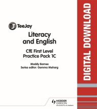 TeeJay Literacy and English CfE First Level Practice Pack 1C