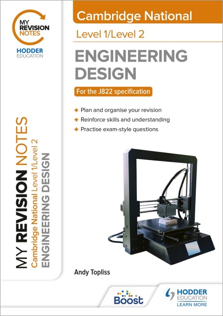 My Revision Notes: Level 1/Level 2 Cambridge National in Engineering Design: Boost eBook