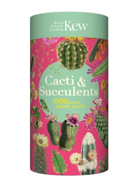 Kew Jigsaw Puzzle: Succulents & Cacti
