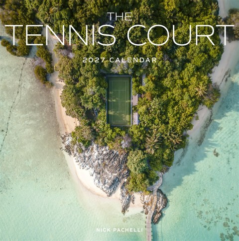The Tennis Court Wall Calendar 2027