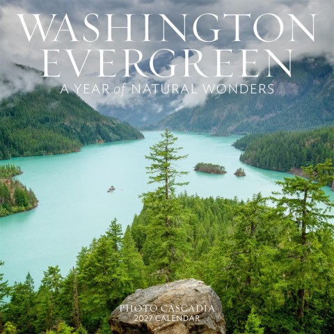 Washington Evergreen Wall Calendar 2027