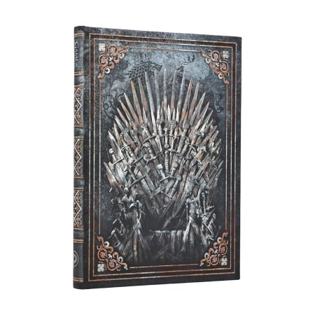 For the Throne (Game of Thrones Collection) Midi Unlined Hardcover Journal (Elastic Band Closure)