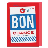 Bon Chance Greeting Card (Pack of 6)