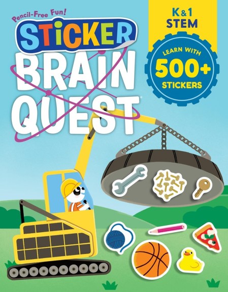 Sticker Brain Quest: Learn STEM with Stickers for Grades K & 1